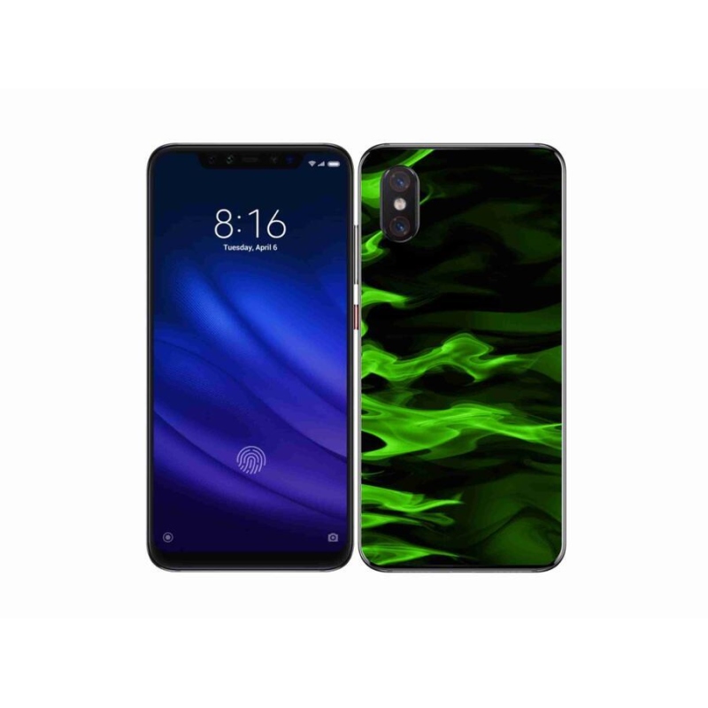 Gélový kryt mmCase na mobil Xiaomi Mi 8 Pro - abstraktné vzor 10