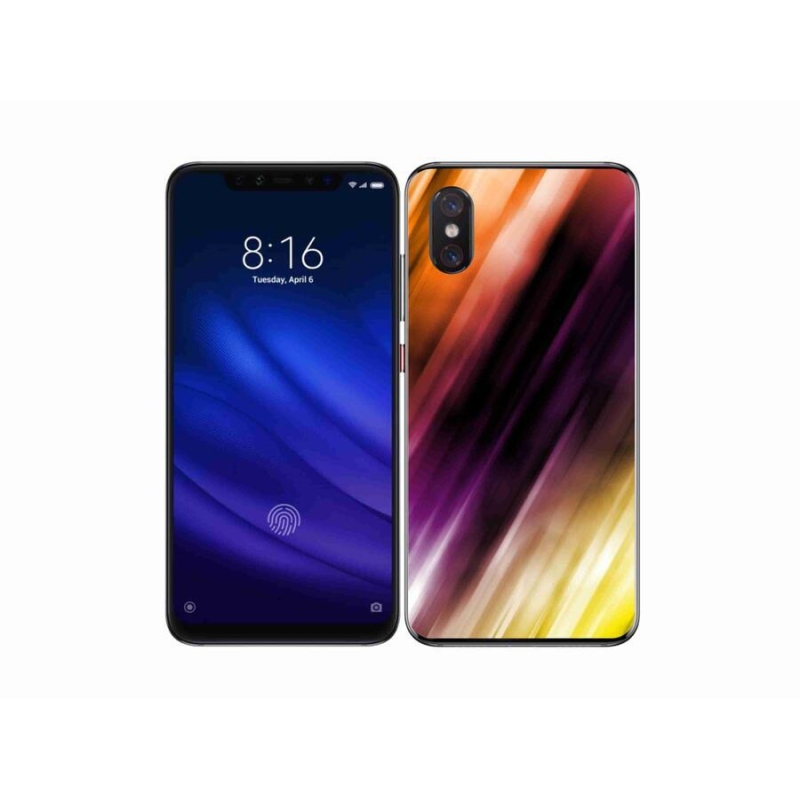 Gélový kryt mmCase na mobil Xiaomi Mi 8 Pro - abstraktné vzor 5