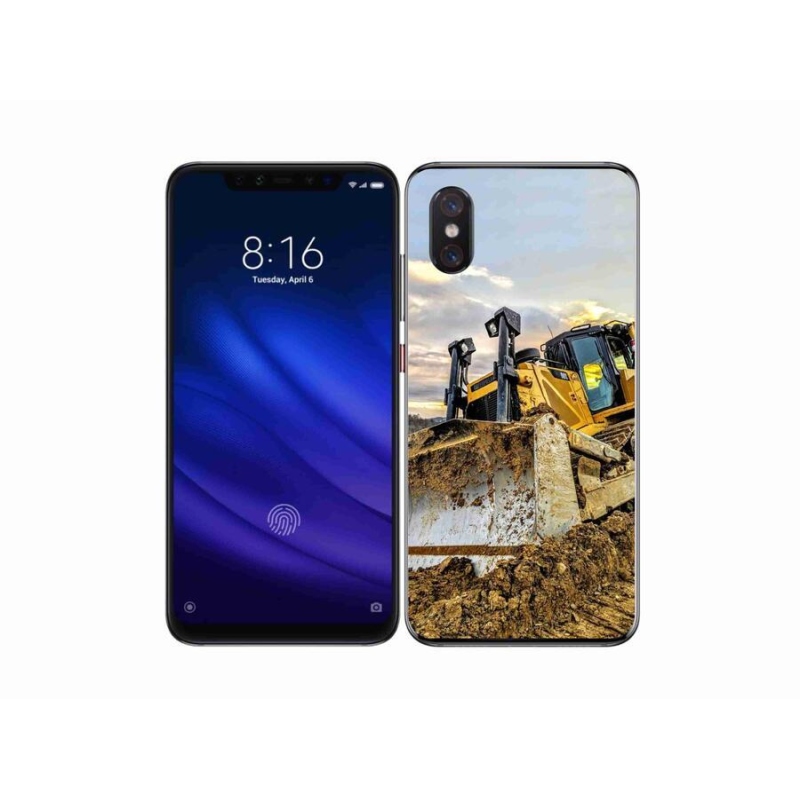 Gélový kryt mmCase na mobil Xiaomi Mi 8 Pro - bager