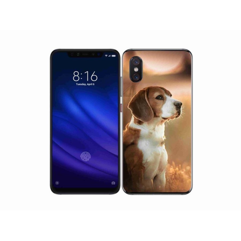 Gélový kryt mmCase na mobil Xiaomi Mi 8 Pro - bígl