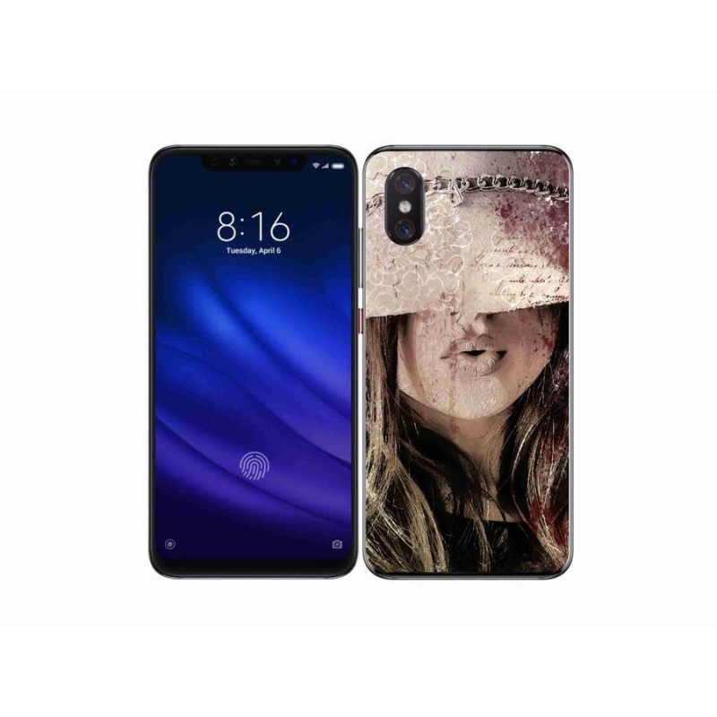 Gélový kryt mmCase na mobil Xiaomi Mi 8 Pro - dievča