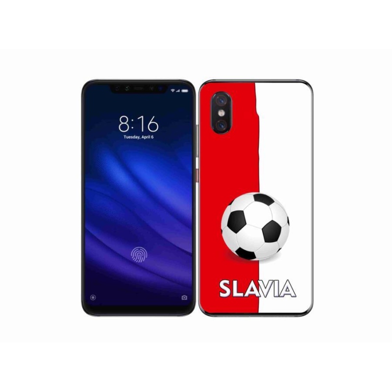 Gélový kryt mmCase na mobil Xiaomi Mi 8 Pro - futbal 2