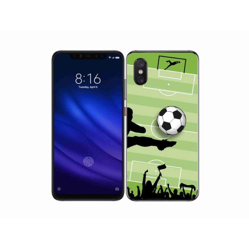 Gélový kryt mmCase na mobil Xiaomi Mi 8 Pro - futbal 3