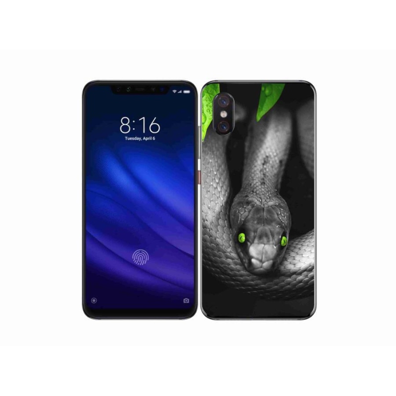 Gélový kryt mmCase na mobil Xiaomi Mi 8 Pro - had