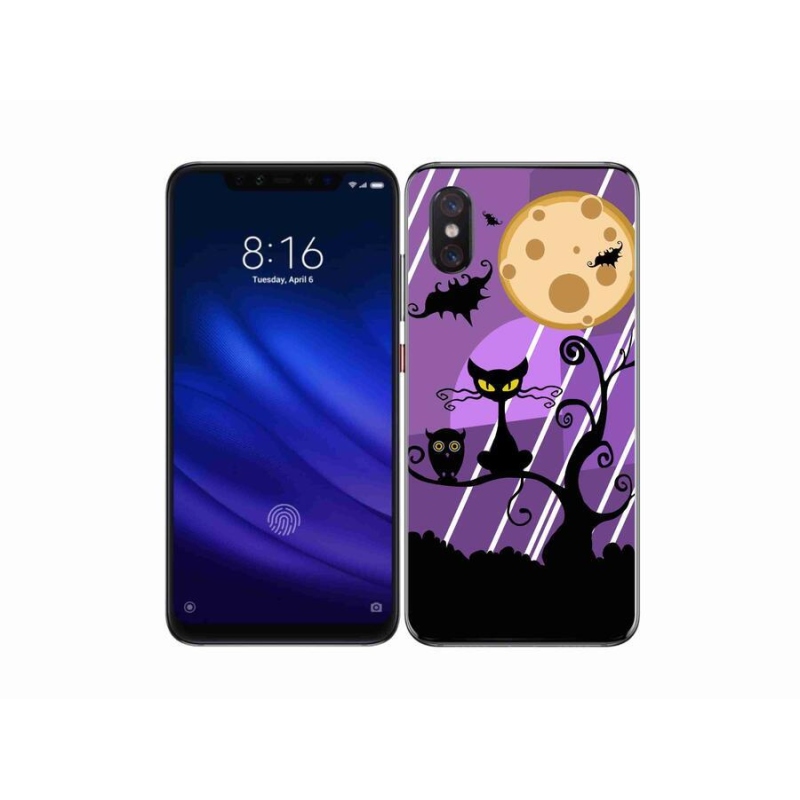 Gélový kryt mmCase na mobil Xiaomi Mi 8 Pro - halloween