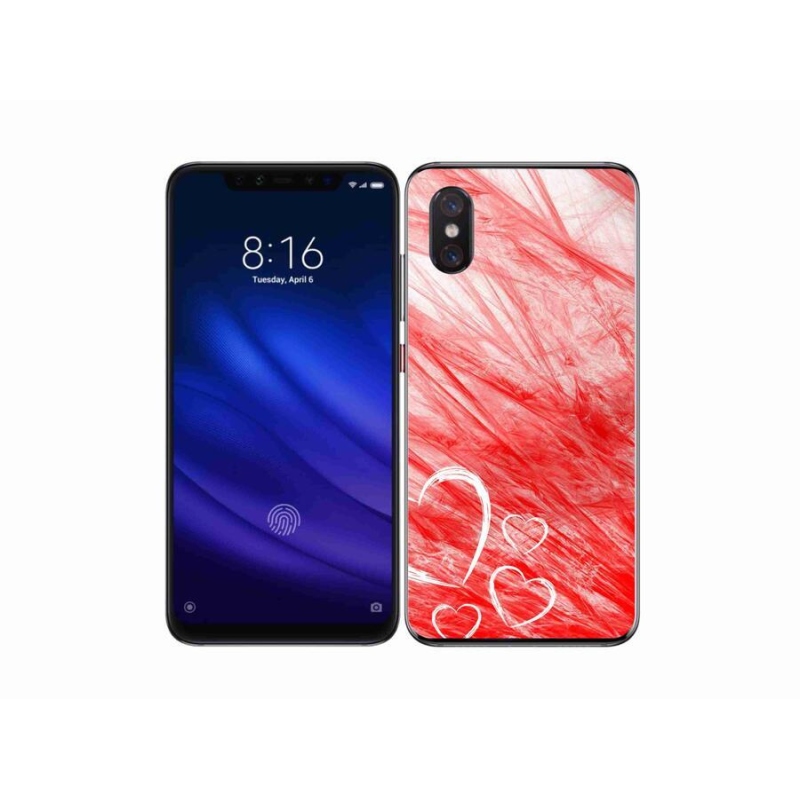 Gélový kryt mmCase na mobil Xiaomi Mi 8 Pro - heart