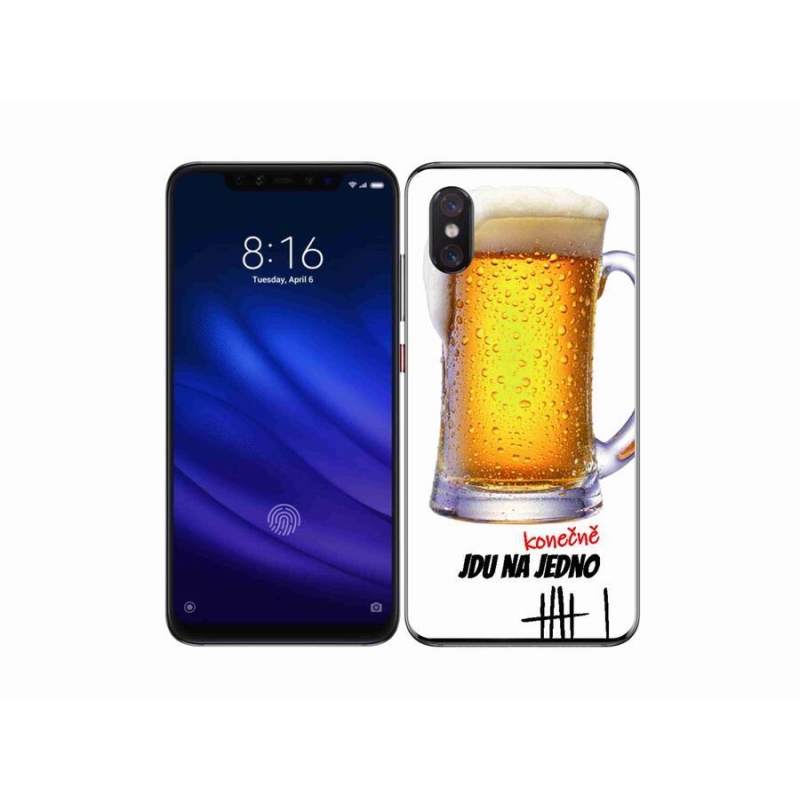 Gélový kryt mmCase na mobil Xiaomi Mi 8 Pro - idem na jedno