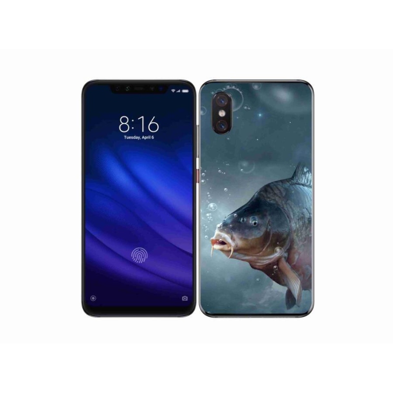 Gélový kryt mmCase na mobil Xiaomi Mi 8 Pro - kapor a bublinky