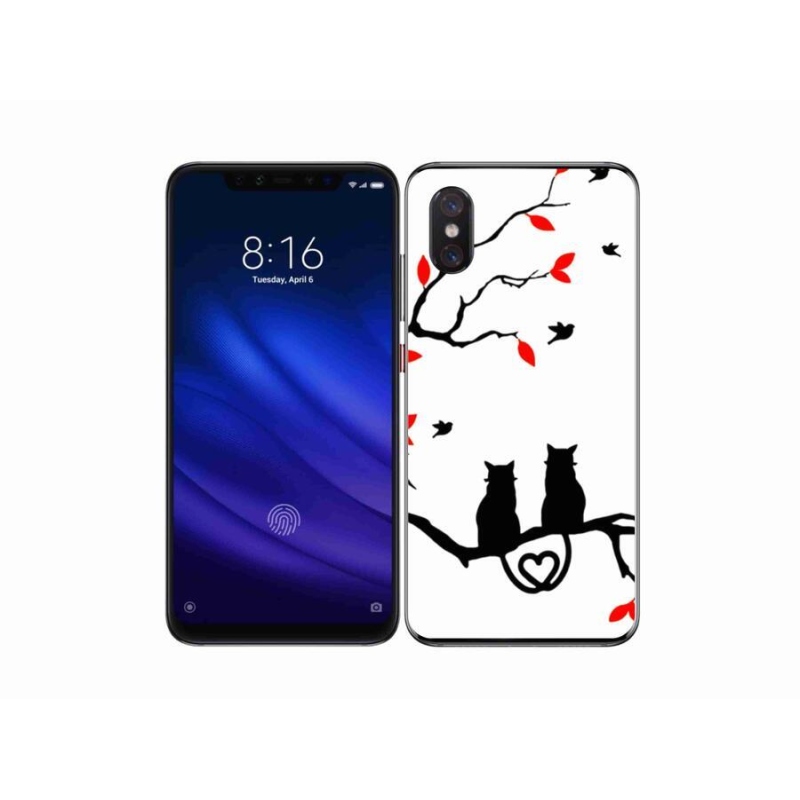 Gélový kryt mmCase na mobil Xiaomi Mi 8 Pro - mačací láska