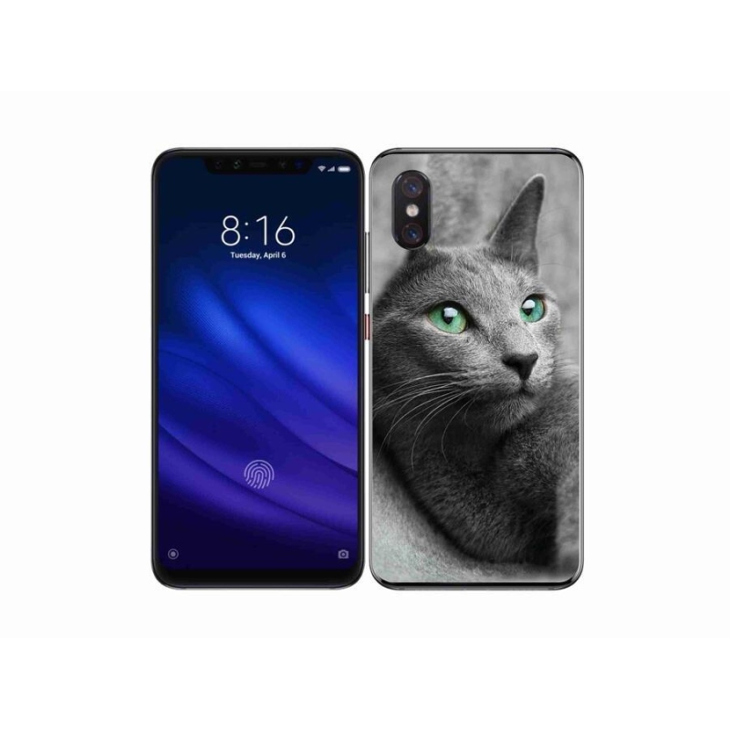 Gélový kryt mmCase na mobil Xiaomi Mi 8 Pro - mačka 2