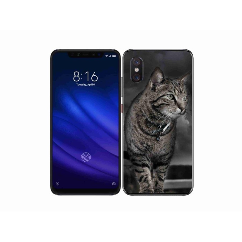 Gélový kryt mmCase na mobil Xiaomi Mi 8 Pro - mačka