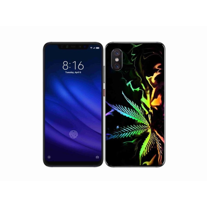 Gélový kryt mmCase na mobil Xiaomi Mi 8 Pro - konope 2