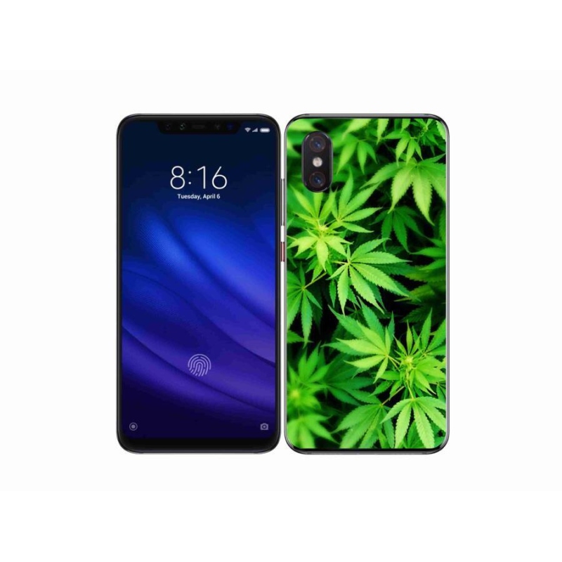 Gélový kryt mmCase na mobil Xiaomi Mi 8 Pro - konope 3