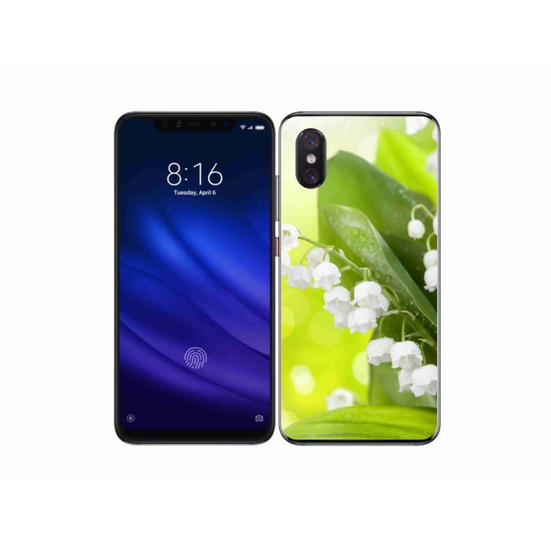 Gélový kryt mmCase na mobil Xiaomi Mi 8 Pro - konvalinka