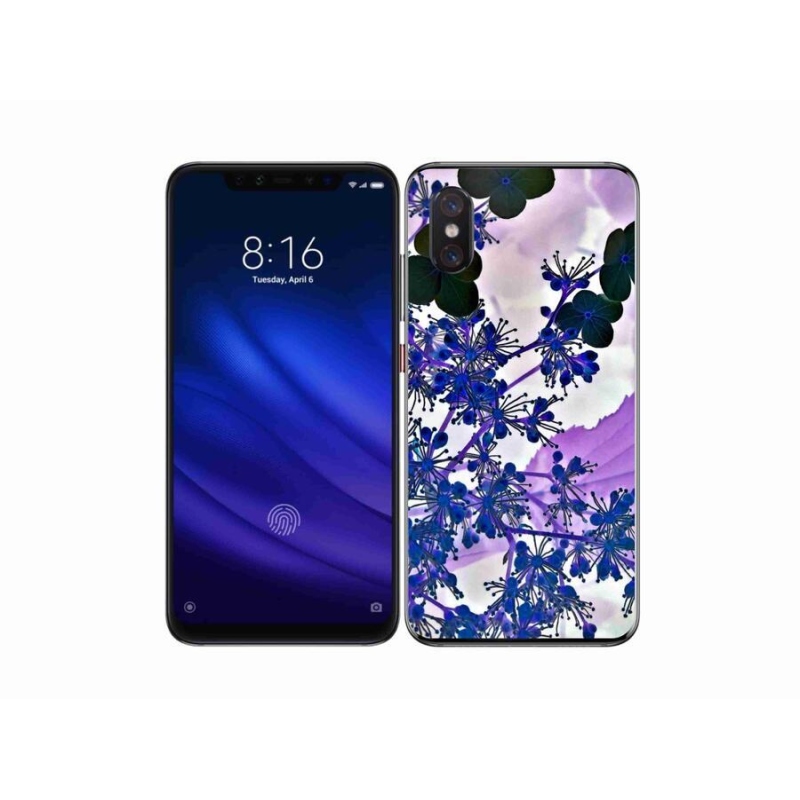 Gélový kryt mmCase na mobil Xiaomi Mi 8 Pro - kvet hortenzie