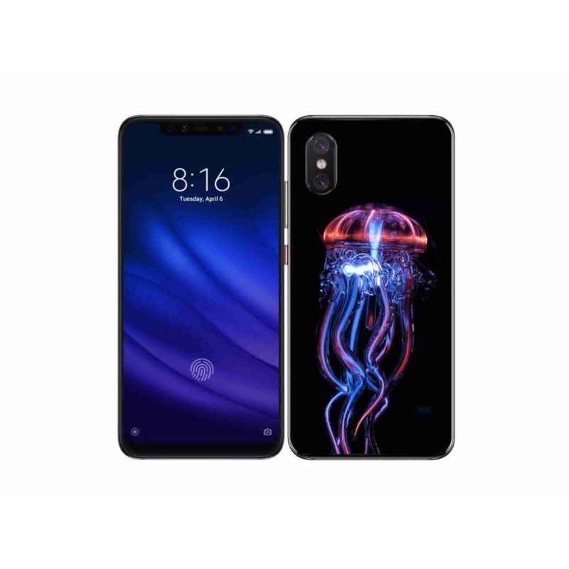 Gélový kryt mmCase na mobil Xiaomi Mi 8 Pro - medúza