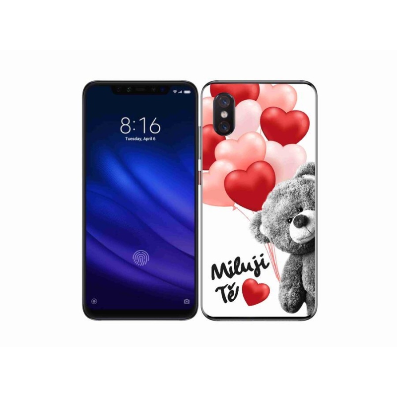 Gélový kryt mmCase na mobil Xiaomi Mi 8 Pro - milujem Ťa