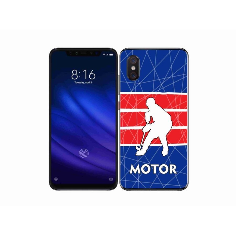 Gélový kryt mmCase na mobil Xiaomi Mi 8 Pro - Motor