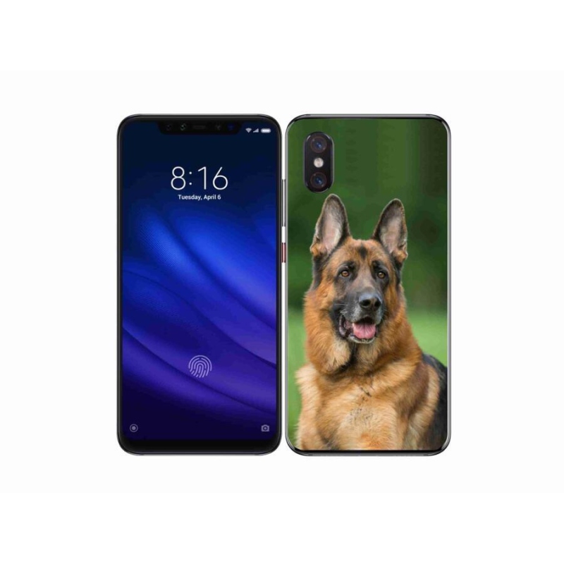 Gélový kryt mmCase na mobil Xiaomi Mi 8 Pro - nemecký ovčiak