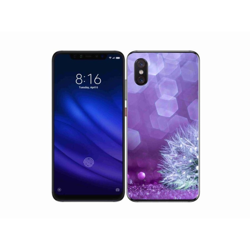 Gélový kryt mmCase na mobil Xiaomi Mi 8 Pro - odkvitnuté púpava 2