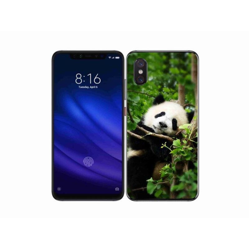 Gélový kryt mmCase na mobil Xiaomi Mi 8 Pro - panda