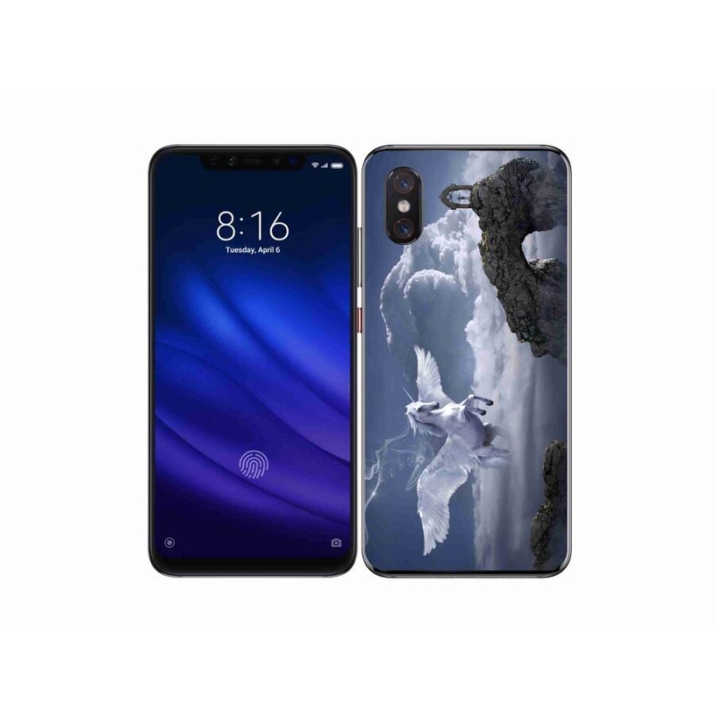 Gélový kryt mmCase na mobil Xiaomi Mi 8 Pro - pegas