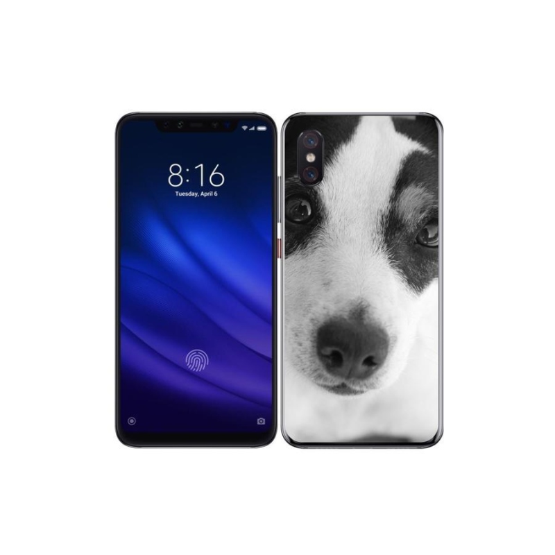 Gélový kryt mmCase na mobil Xiaomi Mi 8 Pro - pes