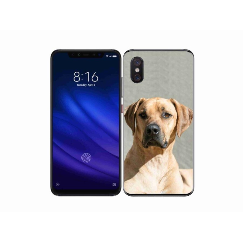 Gélový kryt mmCase na mobil Xiaomi Mi 8 Pro - ridgeback