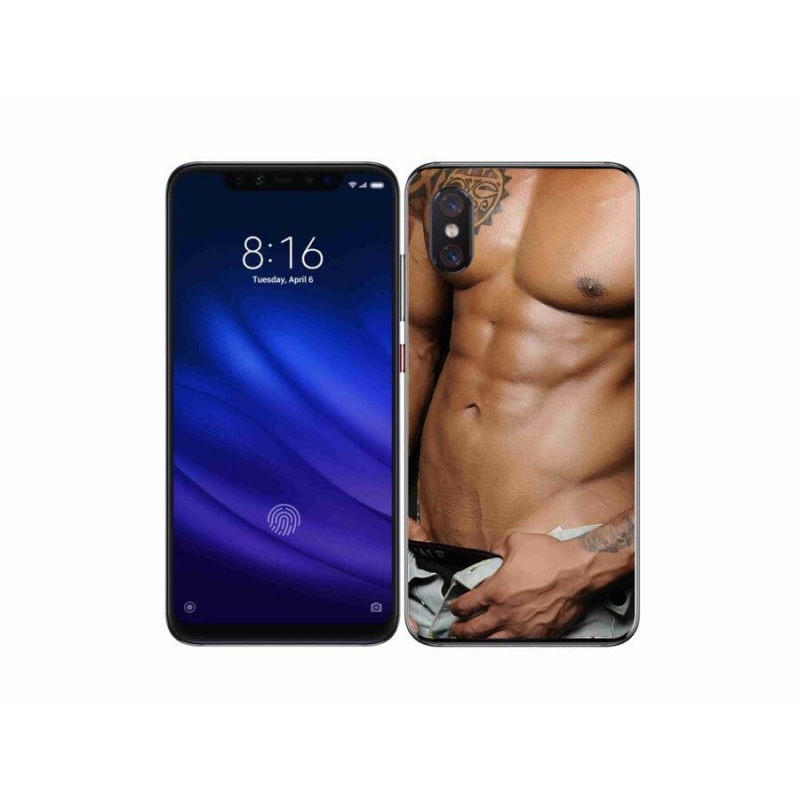 Gélový kryt mmCase na mobil Xiaomi Mi 8 Pro - sexy muž