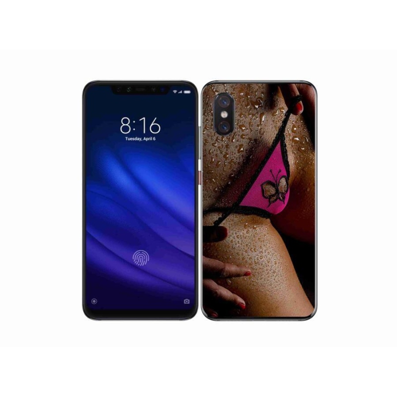 Gélový kryt mmCase na mobil Xiaomi Mi 8 Pro - sexy žena