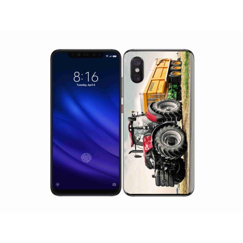 Gélový kryt mmCase na mobil Xiaomi Mi 8 Pro - traktor 3