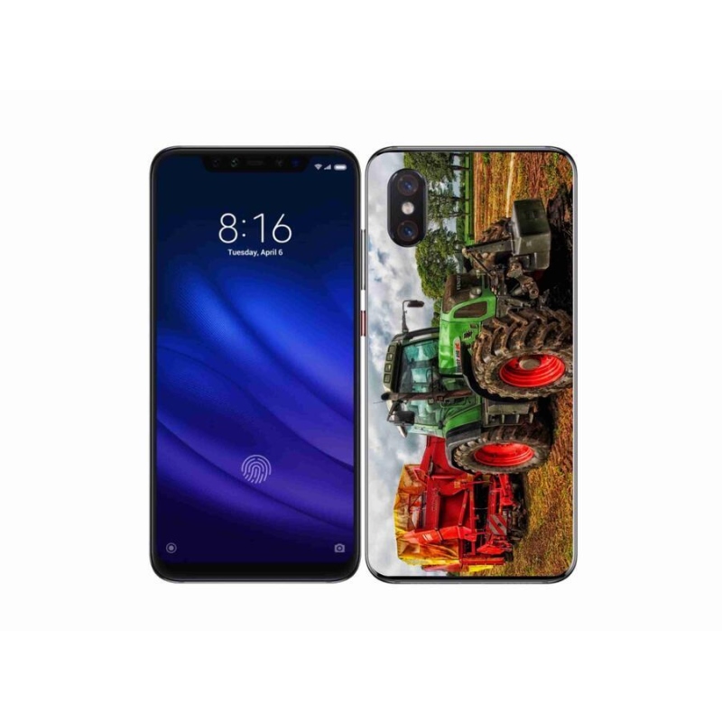 Gélový kryt mmCase na mobil Xiaomi Mi 8 Pro - traktor 4