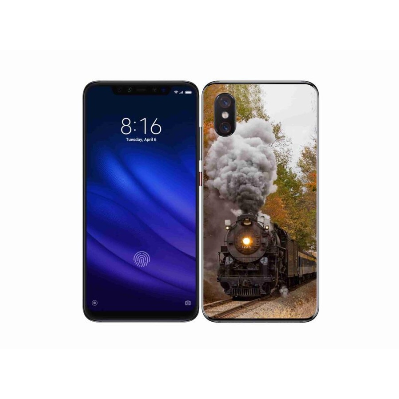 Gélový kryt mmCase na mobil Xiaomi Mi 8 Pro - vlak 1