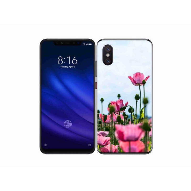 Gélový kryt mmCase na mobil Xiaomi Mi 8 Pro - vlčí mak