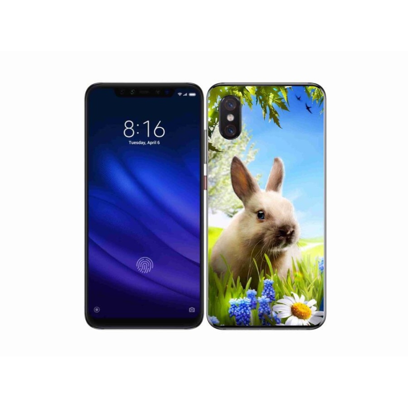 Gélový kryt mmCase na mobil Xiaomi Mi 8 Pro - zajačik