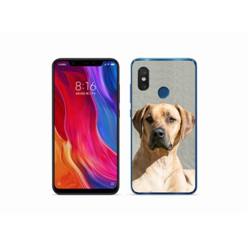 Gélový kryt mmCase na mobil Xiaomi Mi 8 - ridgeback