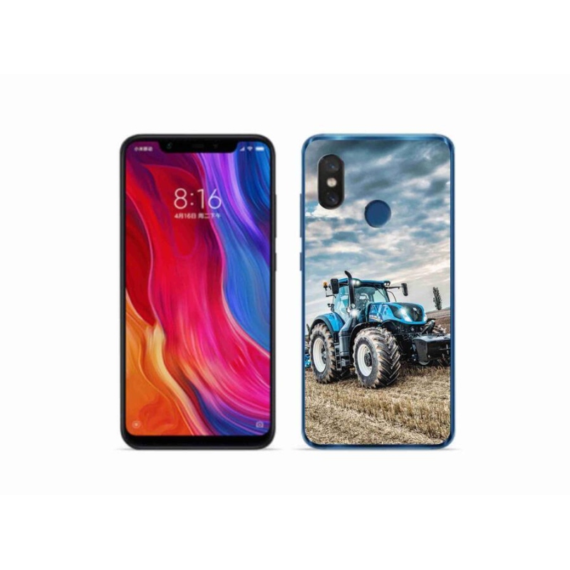 Gélový kryt mmCase na mobil Xiaomi Mi 8 - traktor 2