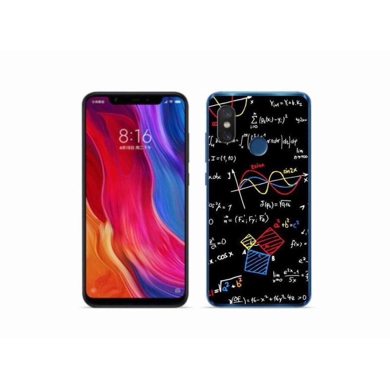 Gélový kryt mmCase na mobil Xiaomi Mi 8 - vzorčeky