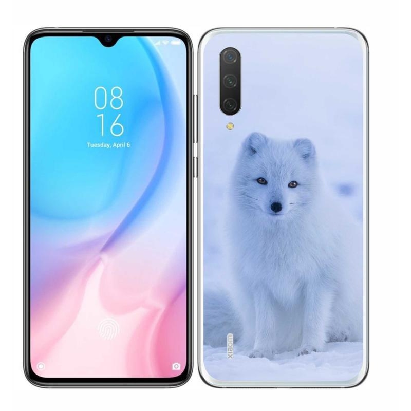 Gélový kryt mmCase na mobil Xiaomi Mi 9 Lite - polárna líška