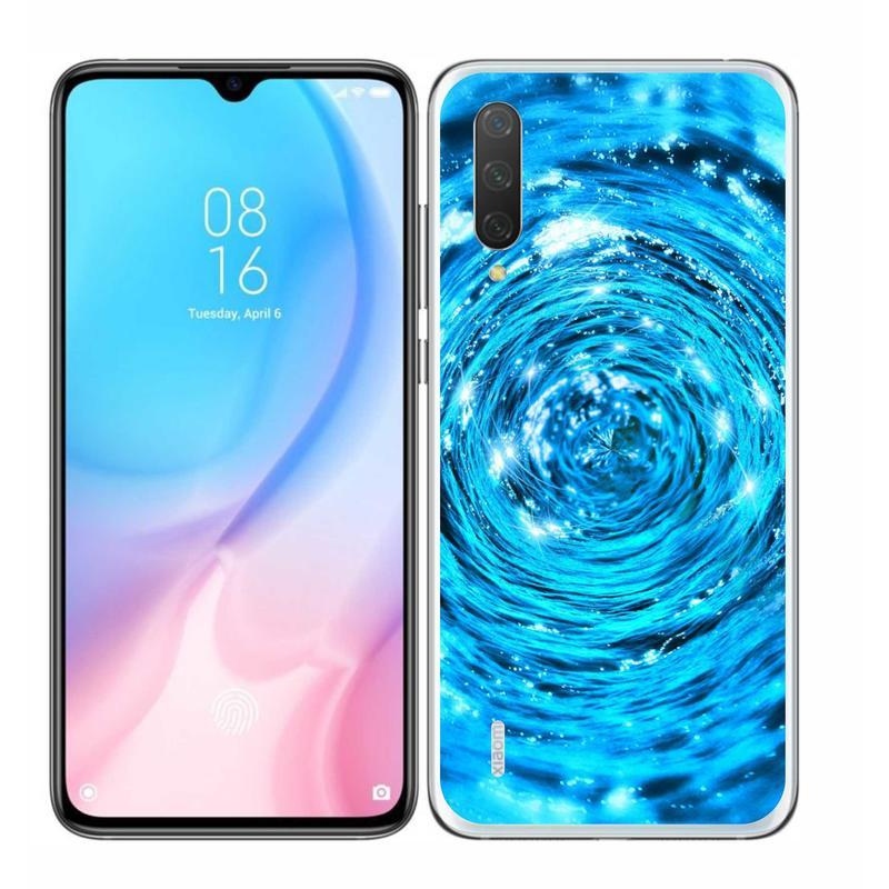 Gélový kryt mmCase na mobil Xiaomi Mi 9 Lite - vodný vír