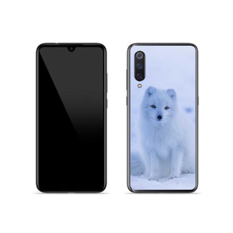 Gélový kryt mmCase na mobil Xiaomi Mi 9 - polárna líška