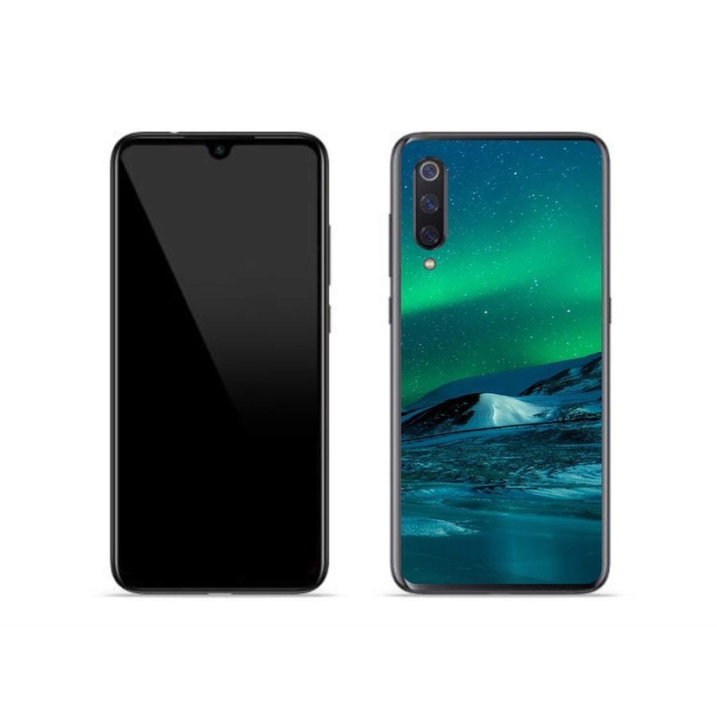 Gélový kryt mmCase na mobil Xiaomi Mi 9 - polárna žiara