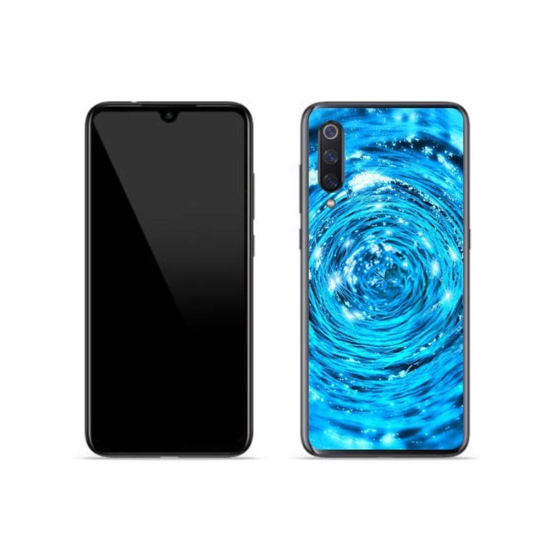 Gélový kryt mmCase na mobil Xiaomi Mi 9 - vodný vír