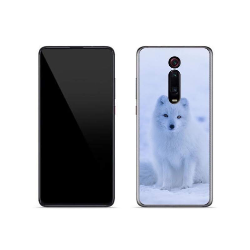 Gélový kryt mmCase na mobil Xiaomi Mi 9T - polárna líška