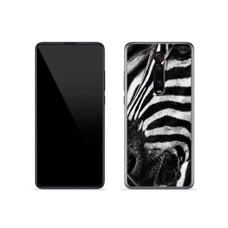 Gélový kryt mmCase na mobil Xiaomi Mi 9T Pro - zebra