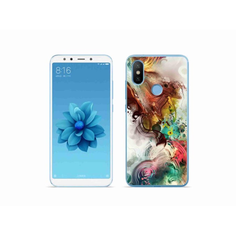 Gélový kryt mmCase na mobil Xiaomi Mi A2 - abstrakt 1