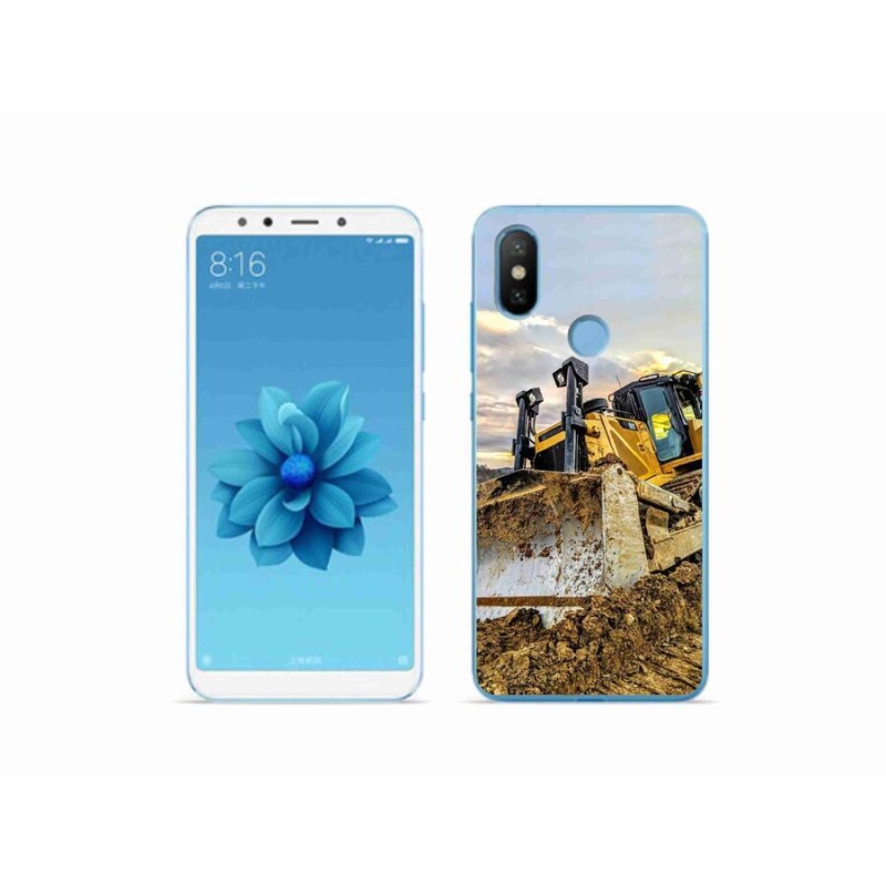 Gélový kryt mmCase na mobil Xiaomi Mi A2 - bager