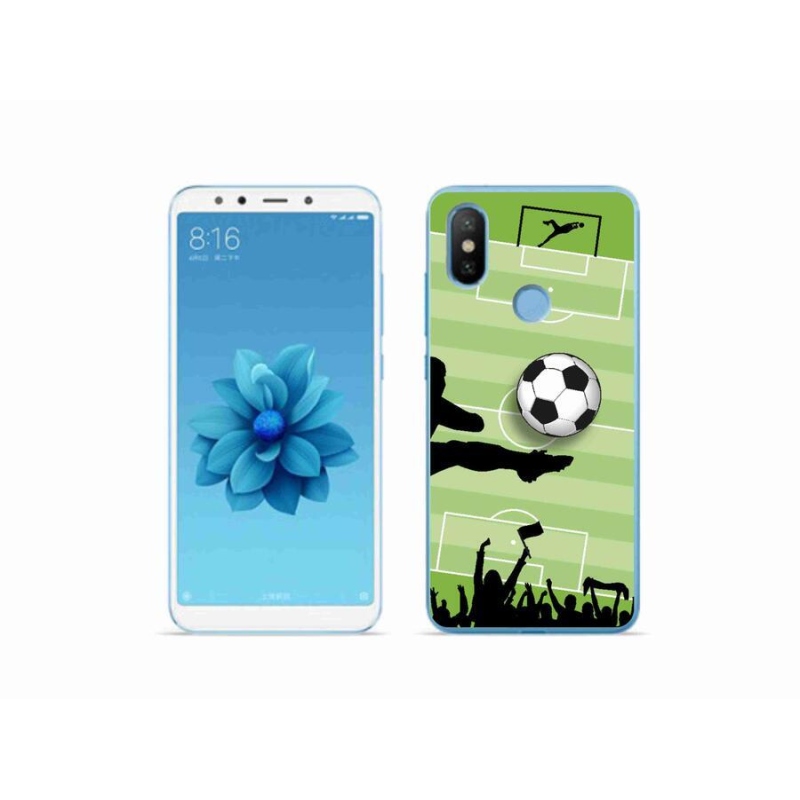 Gélový kryt mmCase na mobil Xiaomi Mi A2 - futbal 3