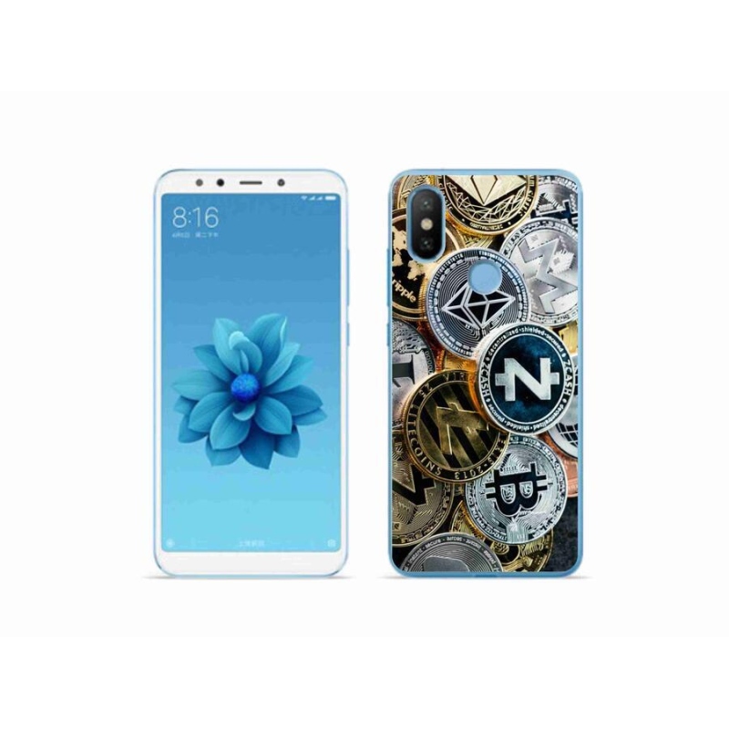 Gélový kryt mmCase na mobil Xiaomi Mi A2 - kryptomena