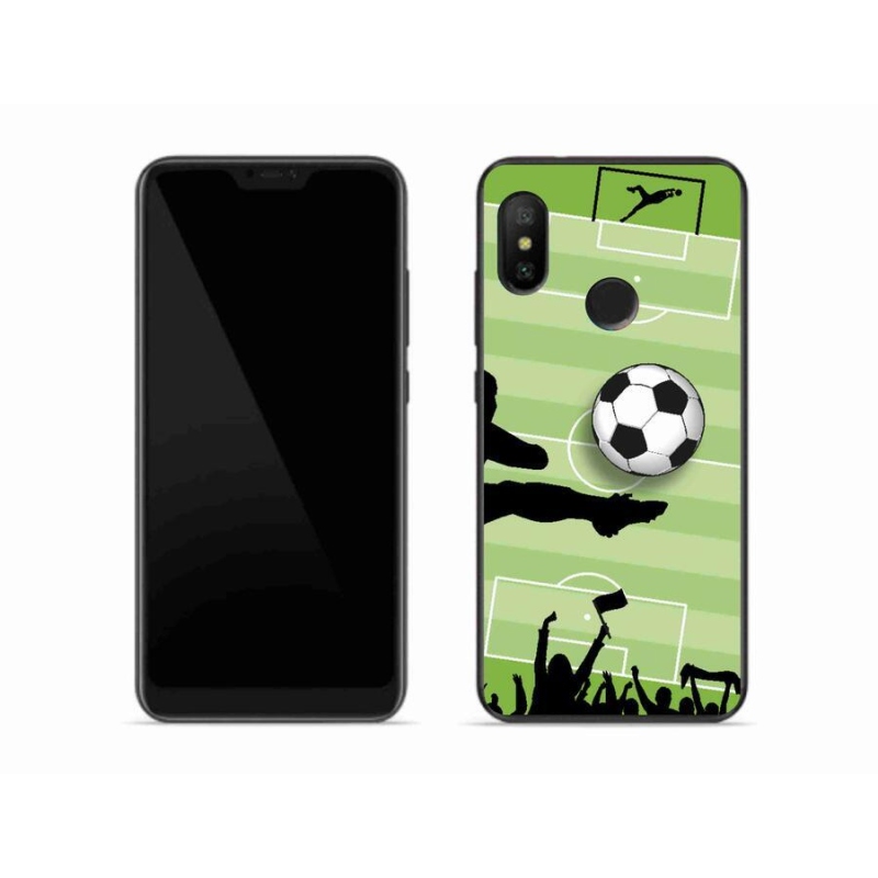 Gélový kryt mmCase na mobil Xiaomi Mi A2 Lite - futbal 3